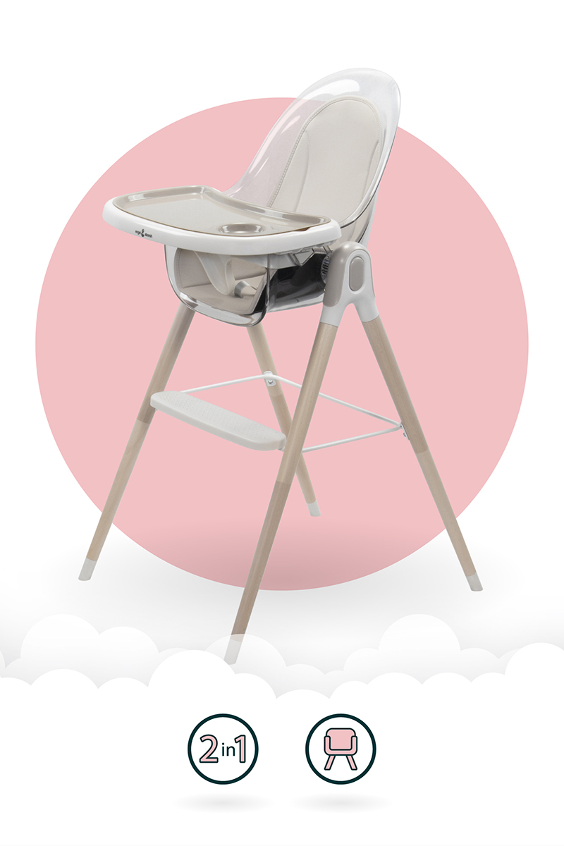 ARTO high chair high chair with dining tray and chair